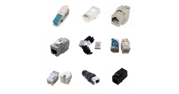 Data RJ45 Keystone Jack ve Konnektör