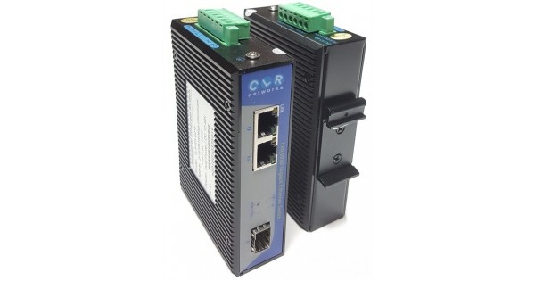 Endüstriyel Switch 2 Port RJ45 + 1 Port SFP Yönetilemez @ CLR-IES-G21S